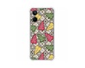 Funda Silicona Antigolpes para Realme 10 4G diseño Flores 11 Dibujos