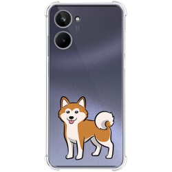 Funda Silicona Antigolpes para Realme 10 4G diseño Perros 02 Dibujos