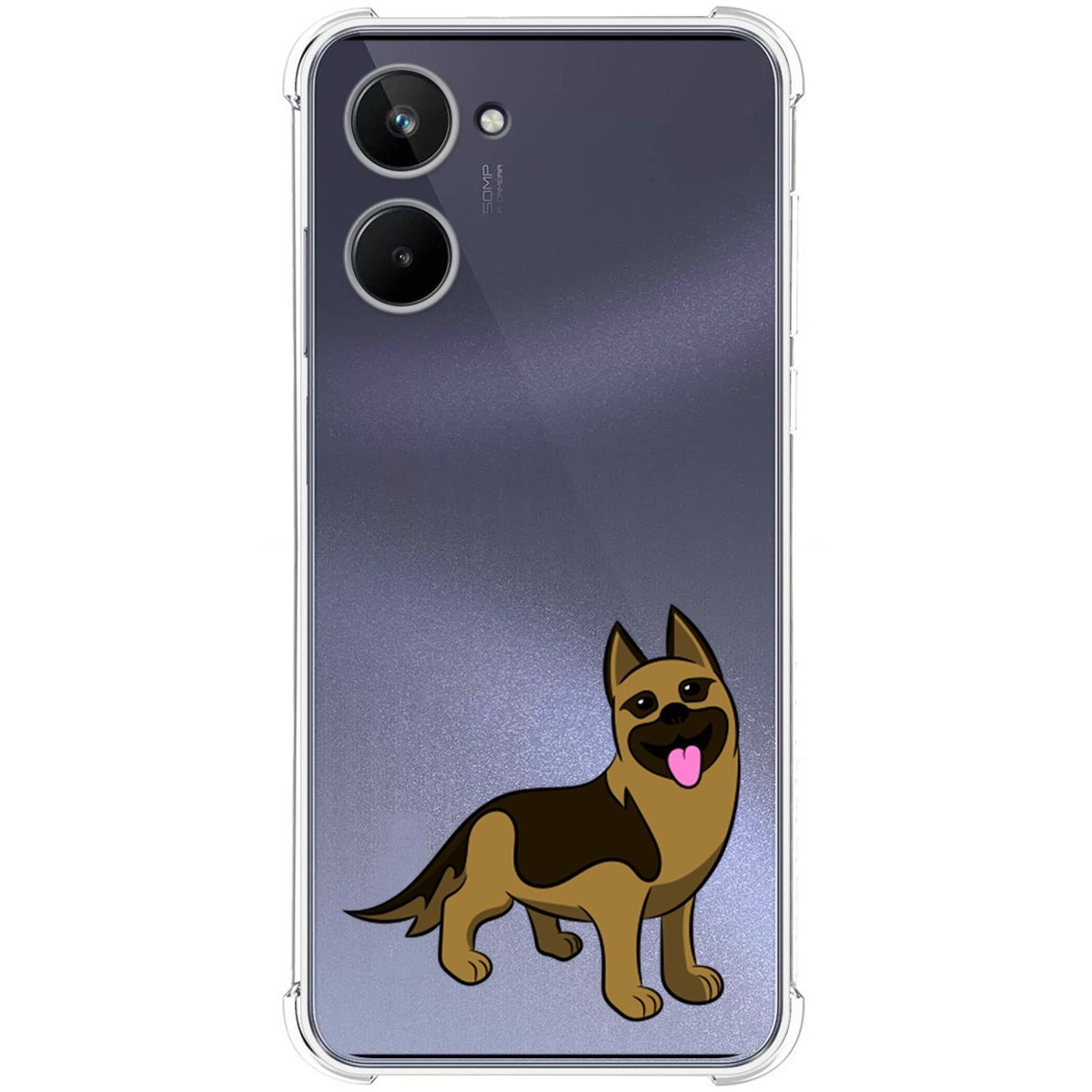 Funda Silicona Antigolpes para Realme 10 4G diseño Perros 03 Dibujos