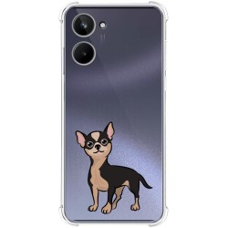 Funda Silicona Antigolpes para Realme 10 4G diseño Perros 05 Dibujos