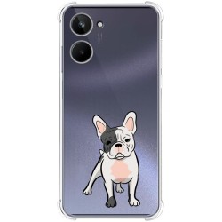 Funda Silicona Antigolpes para Realme 10 4G diseño Perros 06 Dibujos
