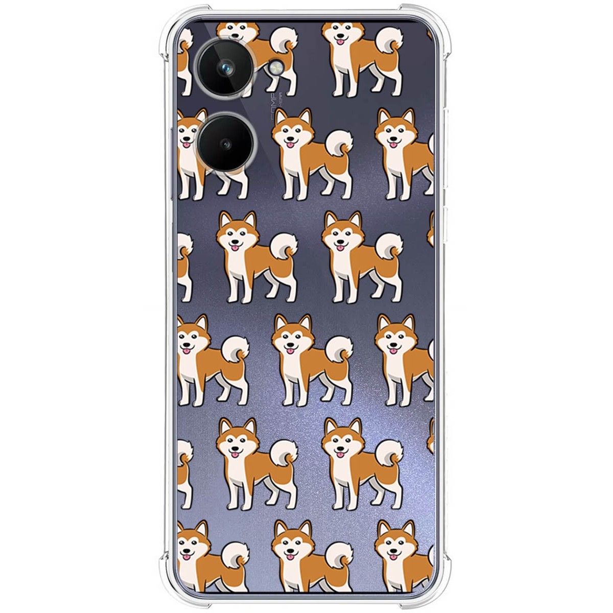 Funda Silicona Antigolpes para Realme 10 4G diseño Perros 08 Dibujos