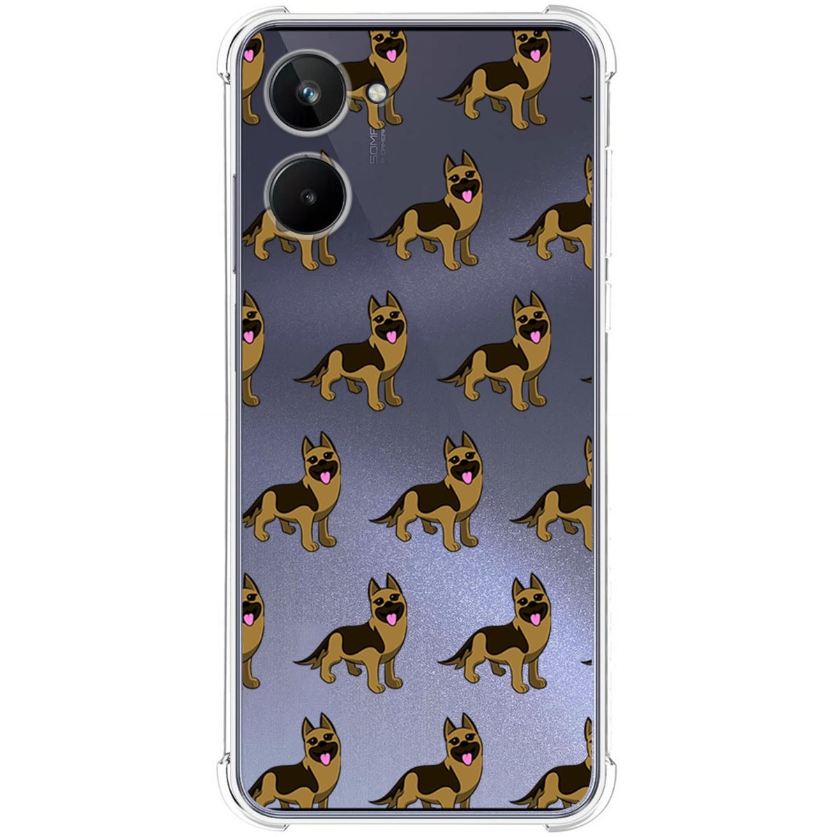 Funda Silicona Antigolpes para Realme 10 4G diseño Perros 09 Dibujos