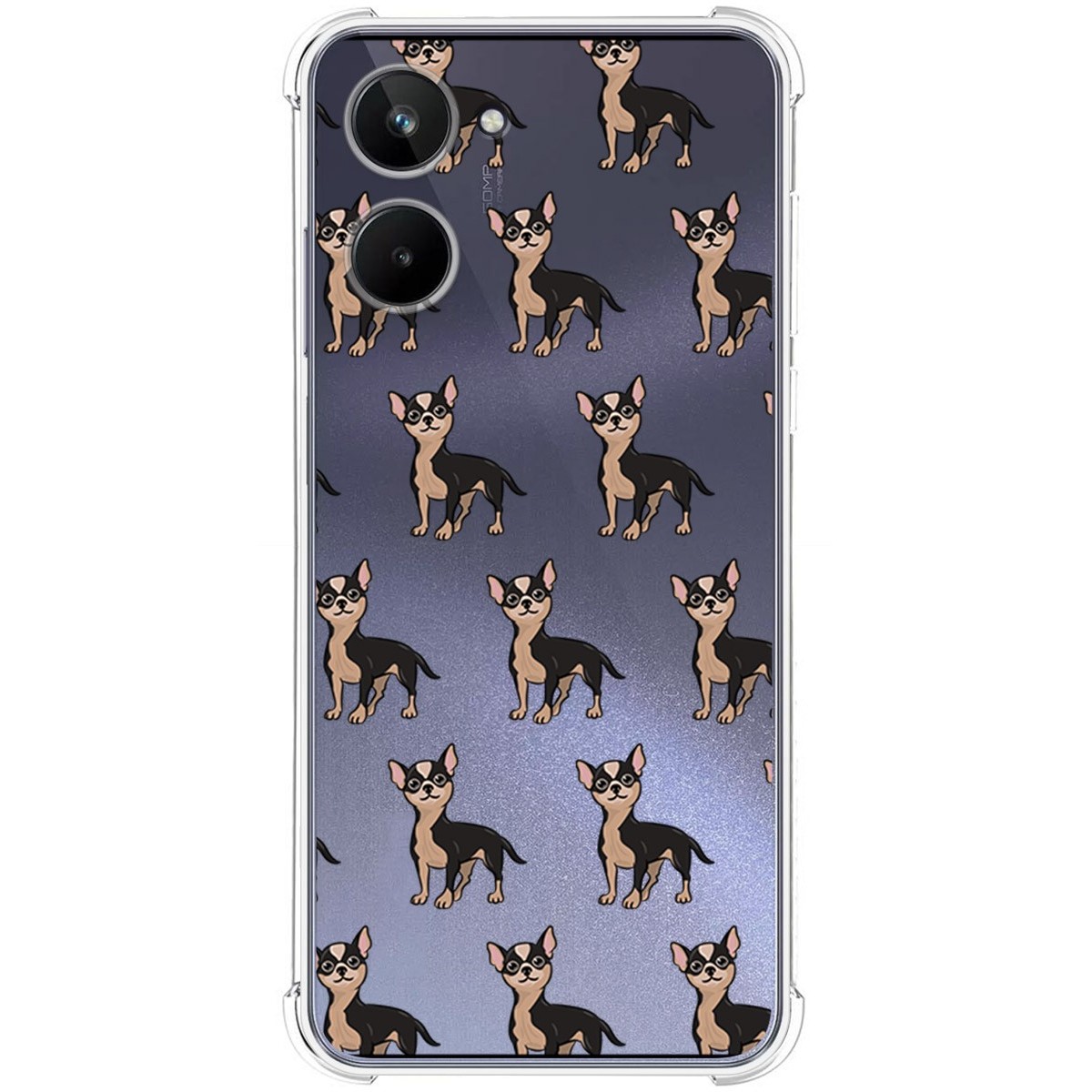 Funda Silicona Antigolpes para Realme 10 4G diseño Perros 11 Dibujos