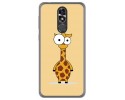 Funda Gel Tpu para Cubot R9 Diseño Jirafa Dibujos