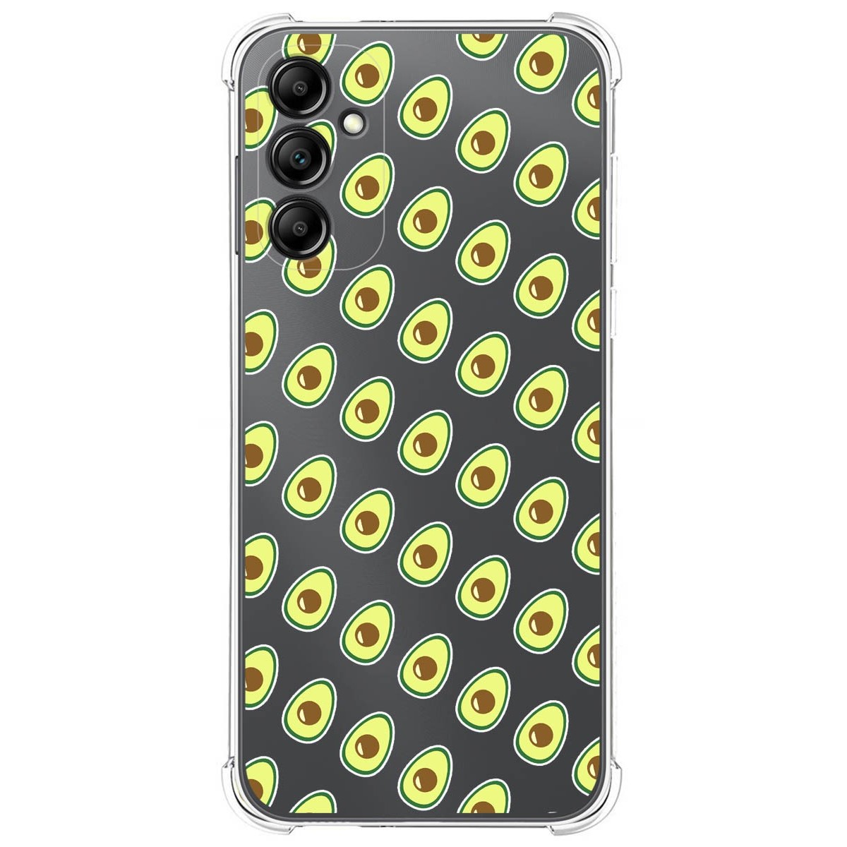 Funda Silicona Antigolpes para Samsung Galaxy A14 4G / 5G diseño Aguacate Dibujos
