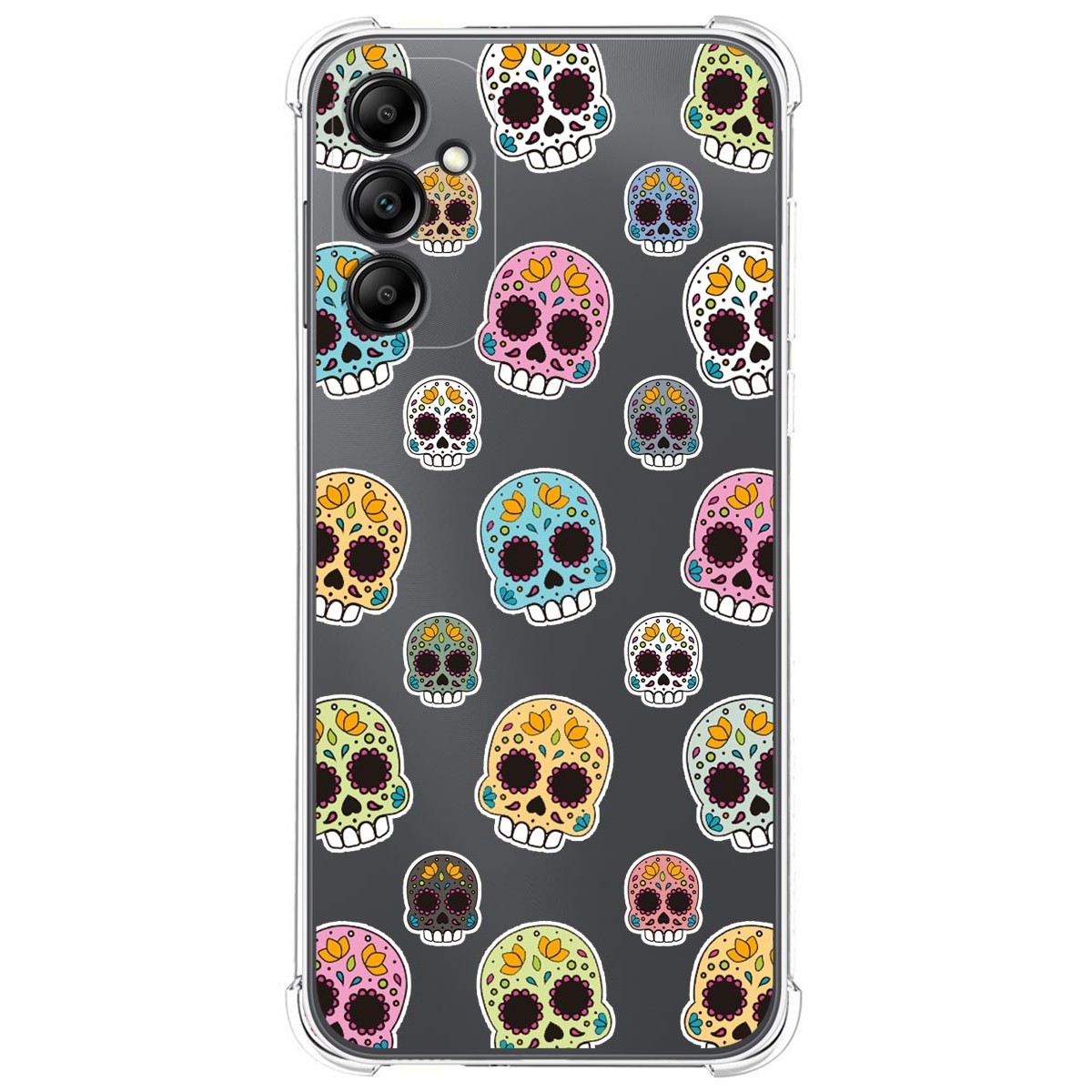 Funda Silicona Antigolpes para Samsung Galaxy A14 4G / 5G diseño Catrina Dibujos