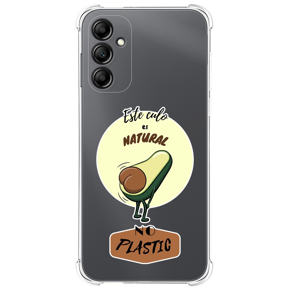 Funda Silicona Antigolpes para Samsung Galaxy A14 4G / 5G diseño Culo Natural Dibujos