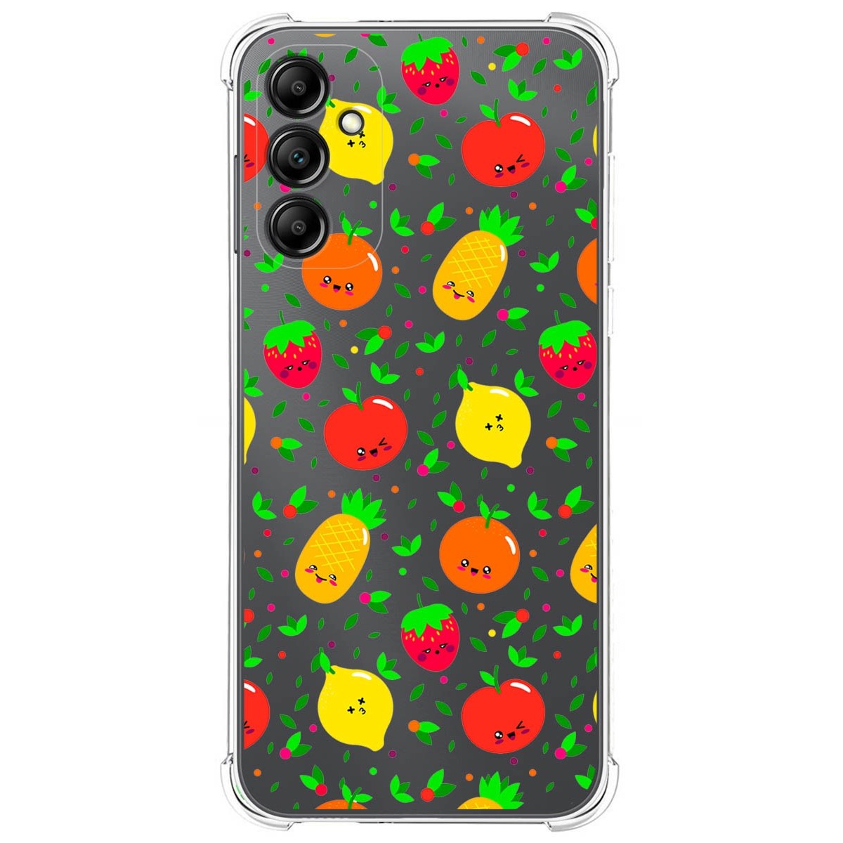 Funda Silicona Antigolpes para Samsung Galaxy A14 4G / 5G diseño Frutas 01 Dibujos