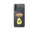 Funda Silicona Antigolpes para Samsung Galaxy A14 4G / 5G diseño Vegan Life Dibujos