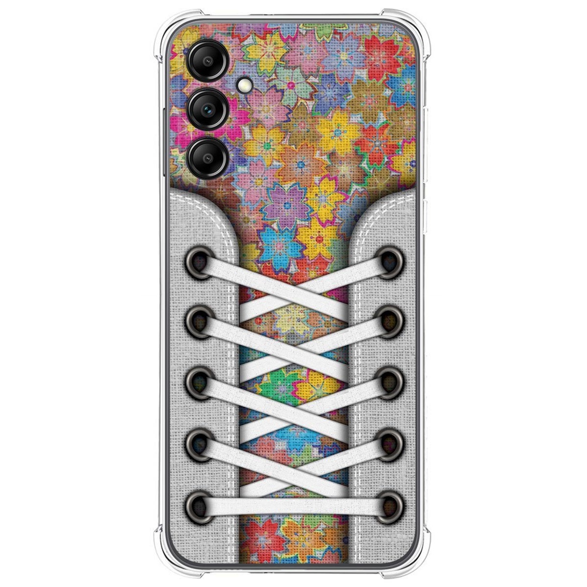 Funda Silicona Antigolpes para Samsung Galaxy A14 4G / 5G diseño Zapatillas 05 Dibujos