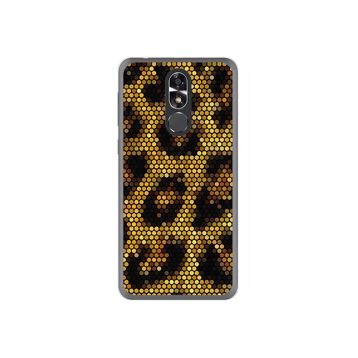 Funda Gel Tpu para Cubot R9 Diseño Leopardo Dibujos