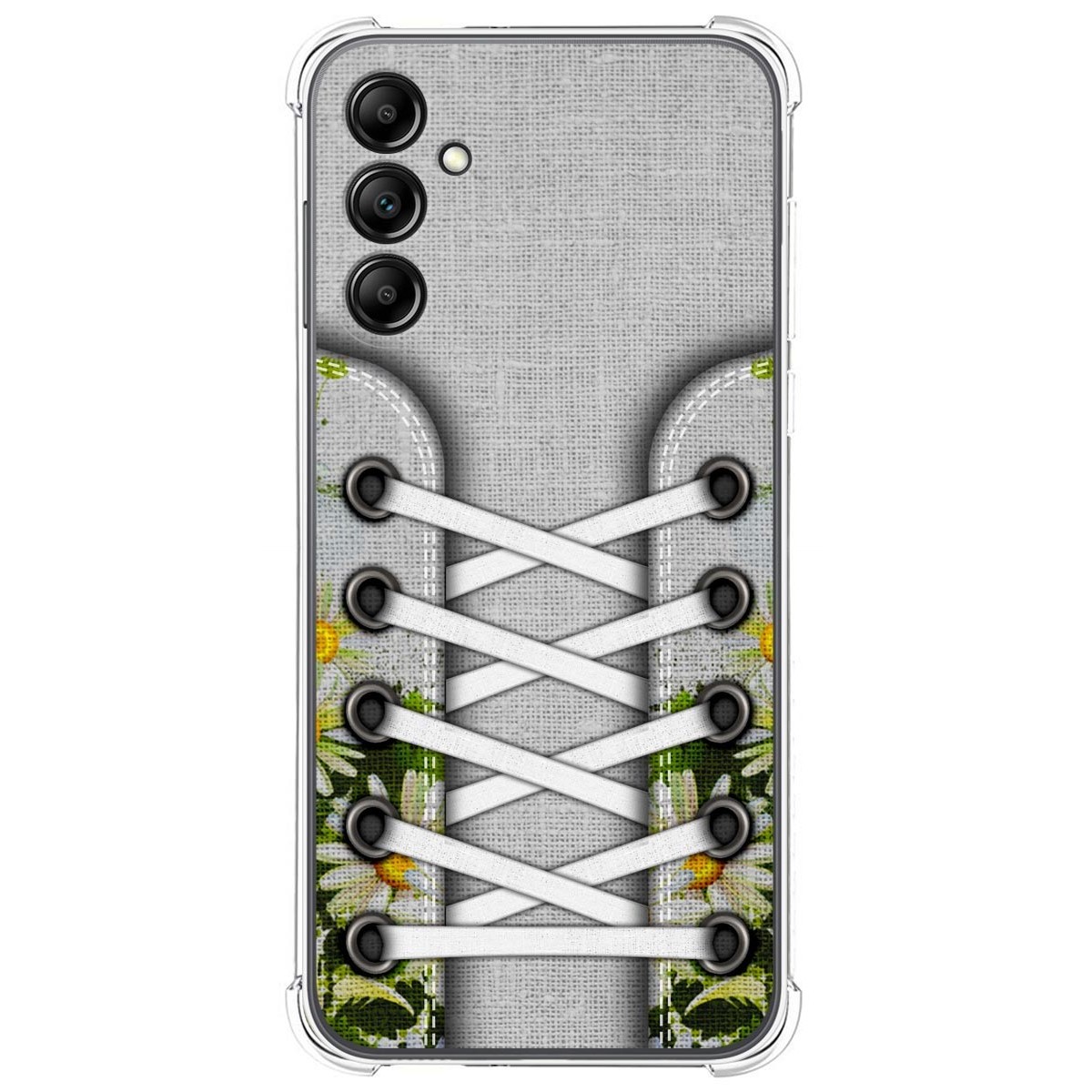 Funda Silicona Antigolpes para Samsung Galaxy A14 4G / 5G diseño Zapatillas 08 Dibujos