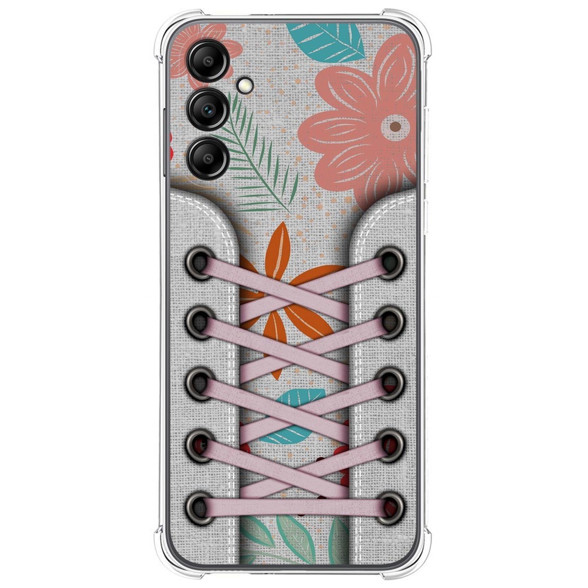 Funda Silicona Antigolpes para Samsung Galaxy A14 4G / 5G diseño Zapatillas 09 Dibujos