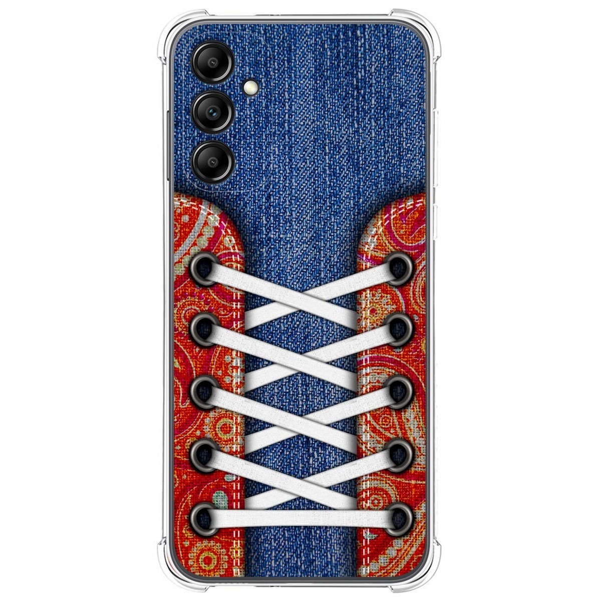 Funda Silicona Antigolpes para Samsung Galaxy A14 4G / 5G diseño Zapatillas 11 Dibujos