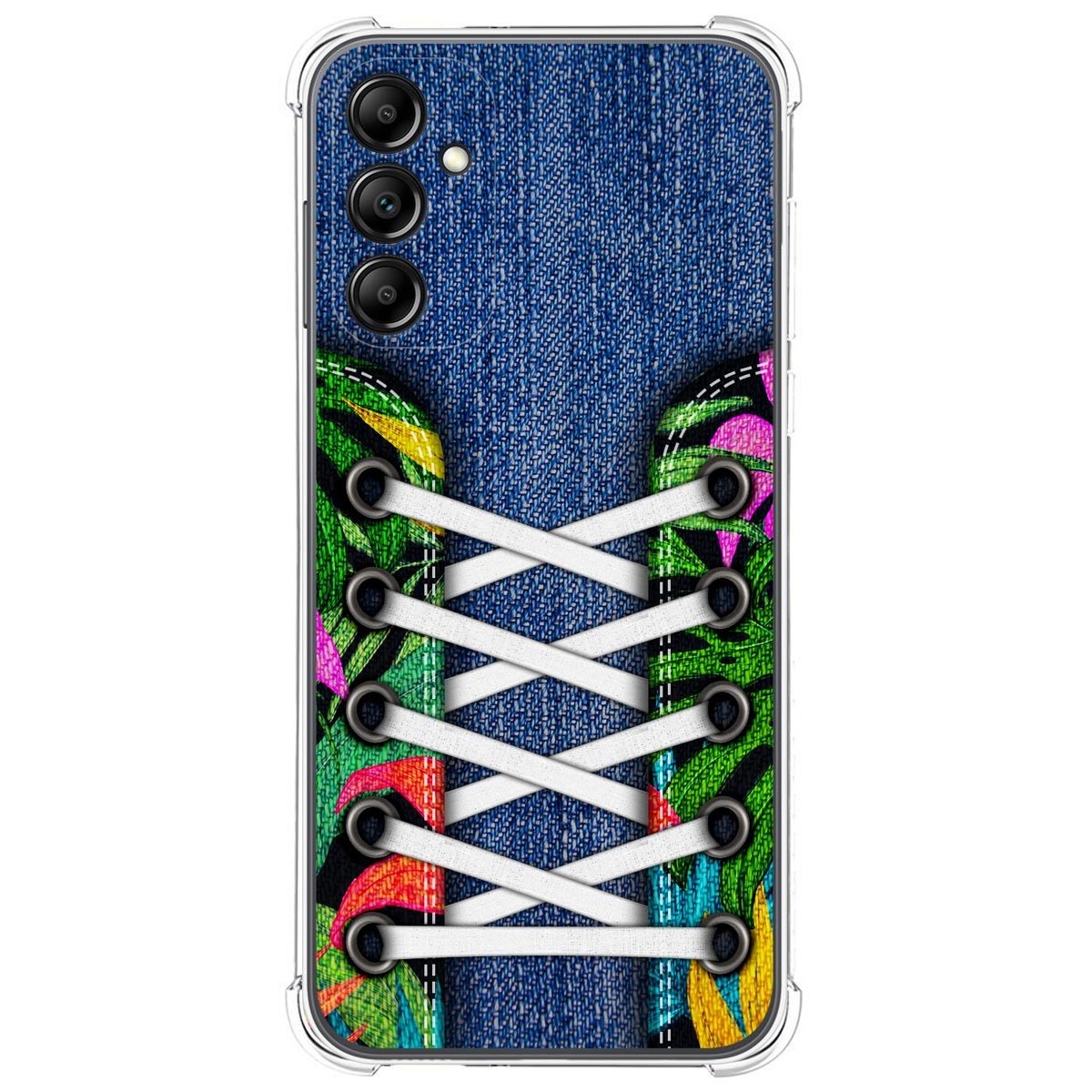 Funda Silicona Antigolpes para Samsung Galaxy A14 4G / 5G diseño Zapatillas 13 Dibujos