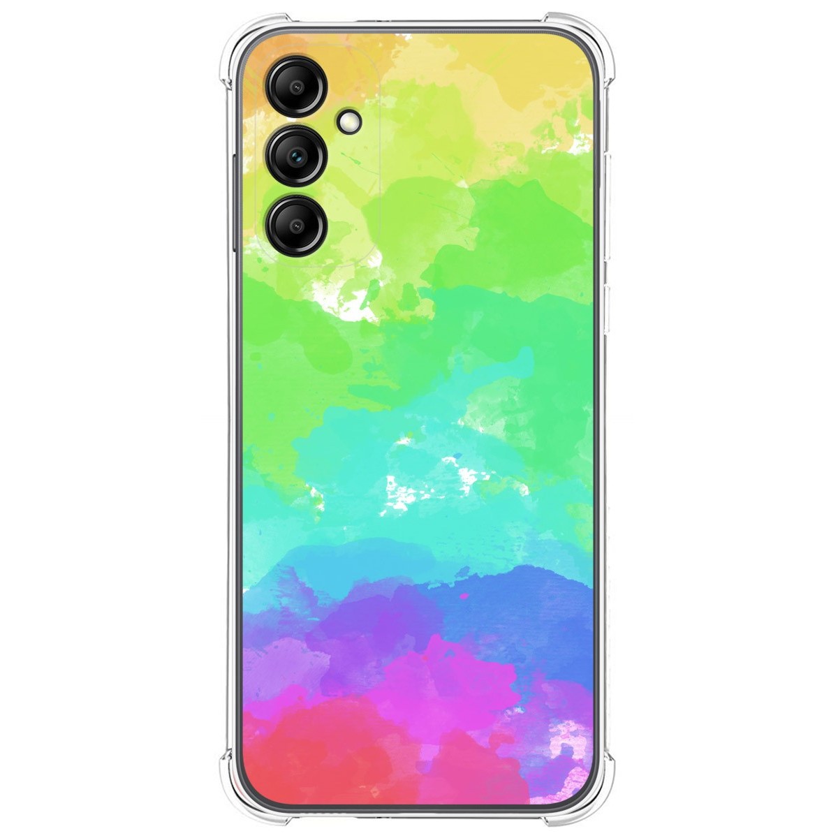 Funda Silicona Antigolpes para Samsung Galaxy A14 4G / 5G diseño Acuarela 03 Dibujos