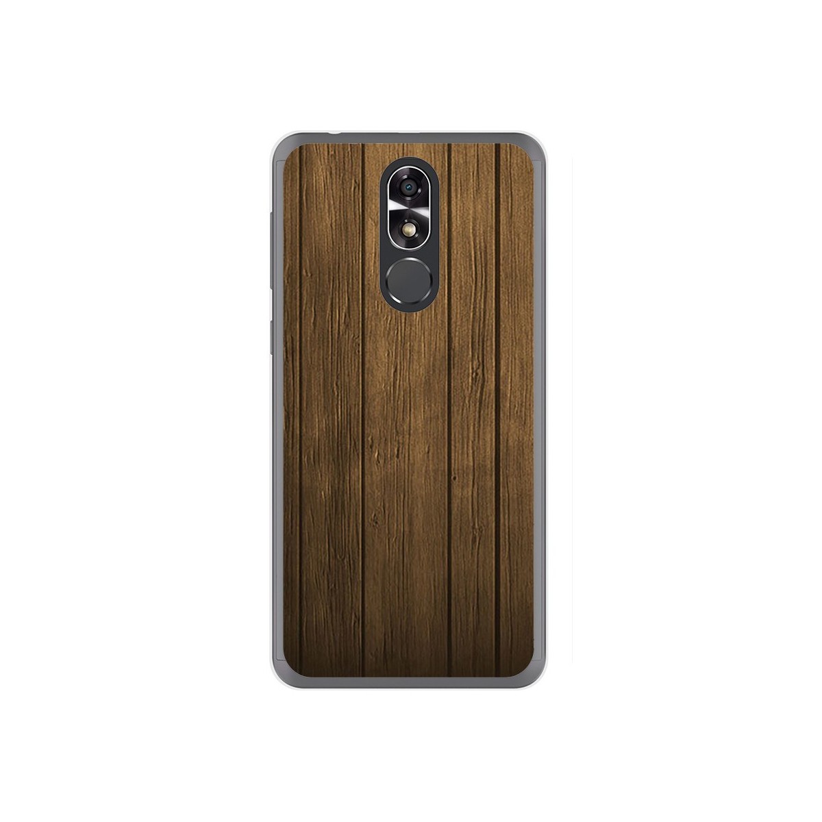 Funda Gel Tpu para Cubot R9 Diseño Madera Dibujos