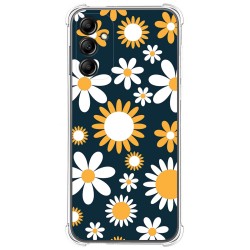 Funda Silicona Antigolpes para Samsung Galaxy A14 4G / 5G diseño Flores 08 Dibujos