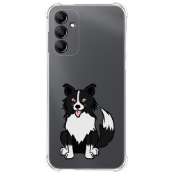 Funda Silicona Antigolpes para Samsung Galaxy A14 4G / 5G diseño Perros 01 Dibujos