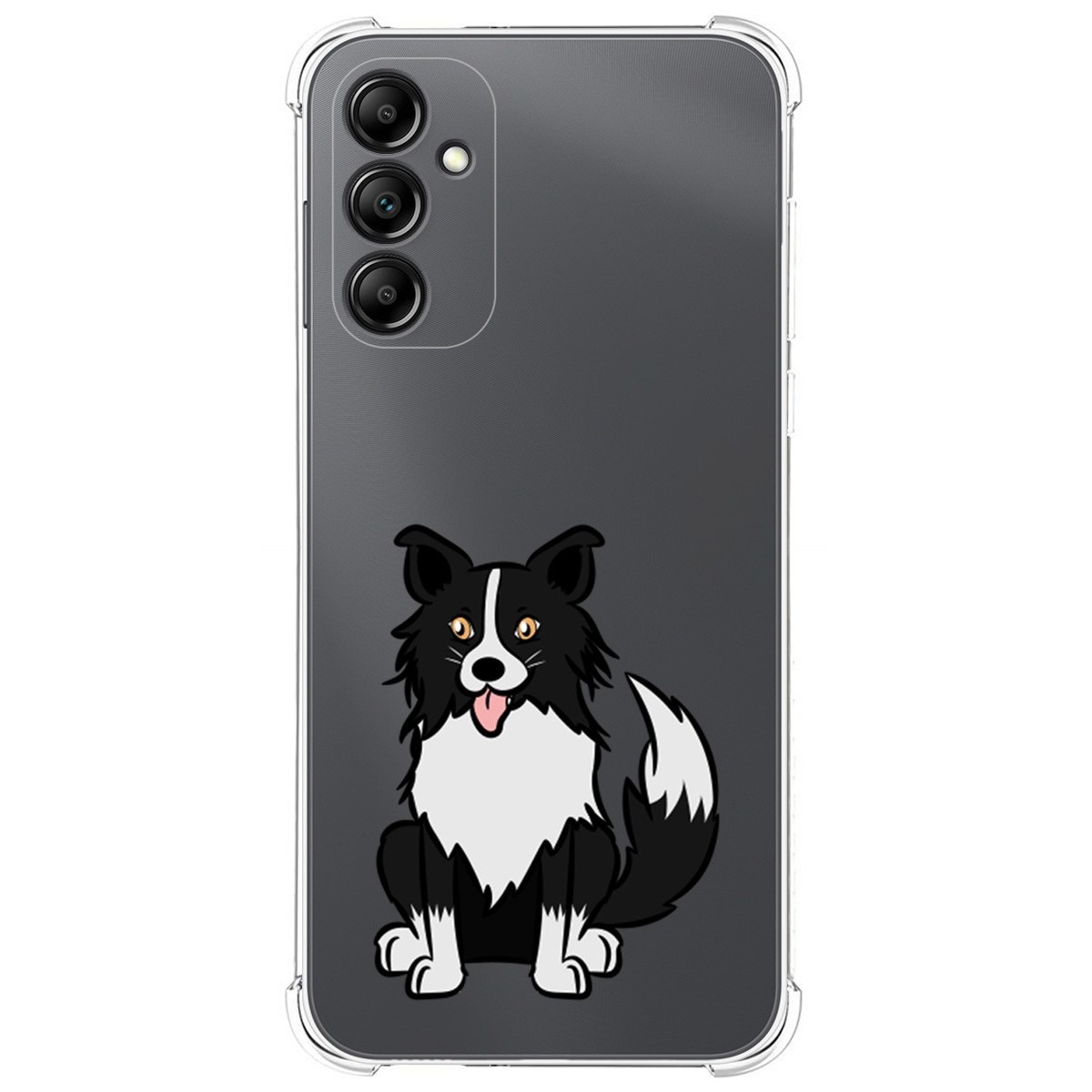 Funda Silicona Antigolpes para Samsung Galaxy A14 4G / 5G diseño Perros 01 Dibujos