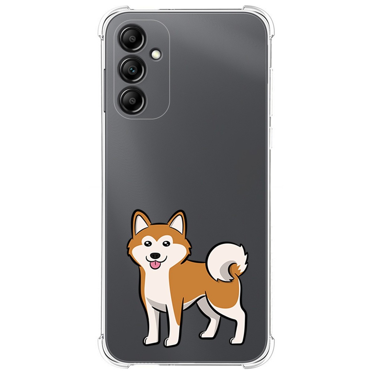 Funda Silicona Antigolpes para Samsung Galaxy A14 4G / 5G diseño Perros 02 Dibujos