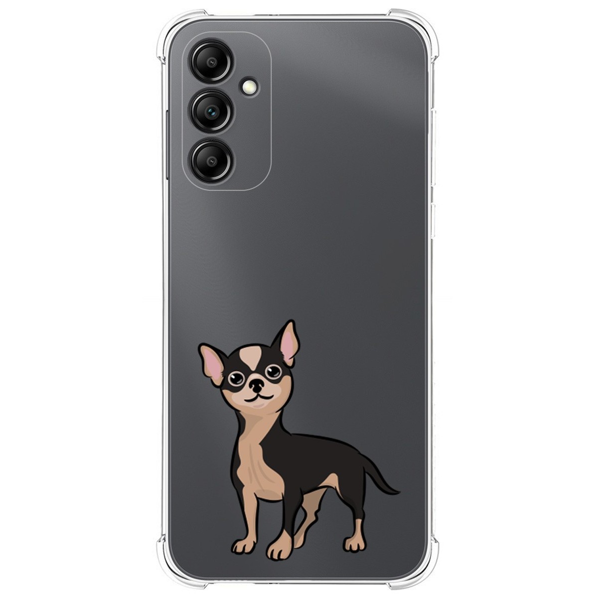 Funda Silicona Antigolpes para Samsung Galaxy A14 4G / 5G diseño Perros 05 Dibujos