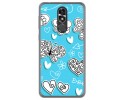 Funda Gel Tpu para Cubot R9 Diseño Mariposas Dibujos