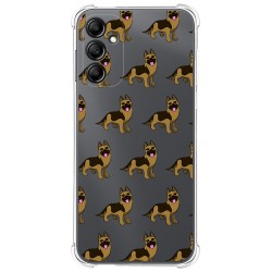 Funda Silicona Antigolpes para Samsung Galaxy A14 4G / 5G diseño Perros 09 Dibujos