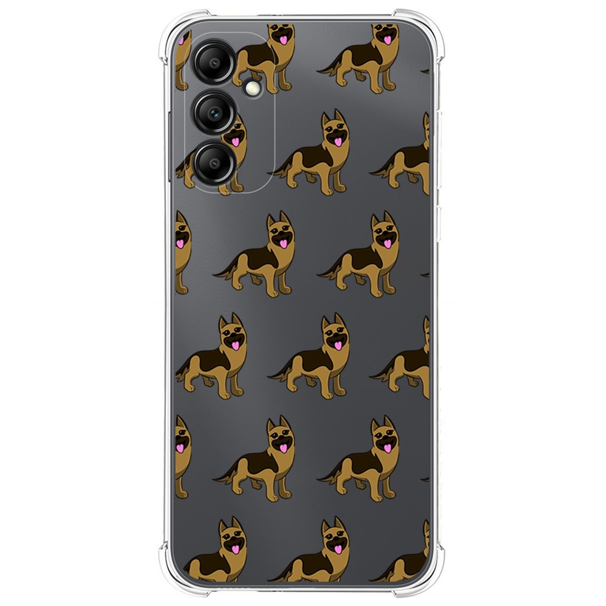 Funda Silicona Antigolpes para Samsung Galaxy A14 4G / 5G diseño Perros 09 Dibujos