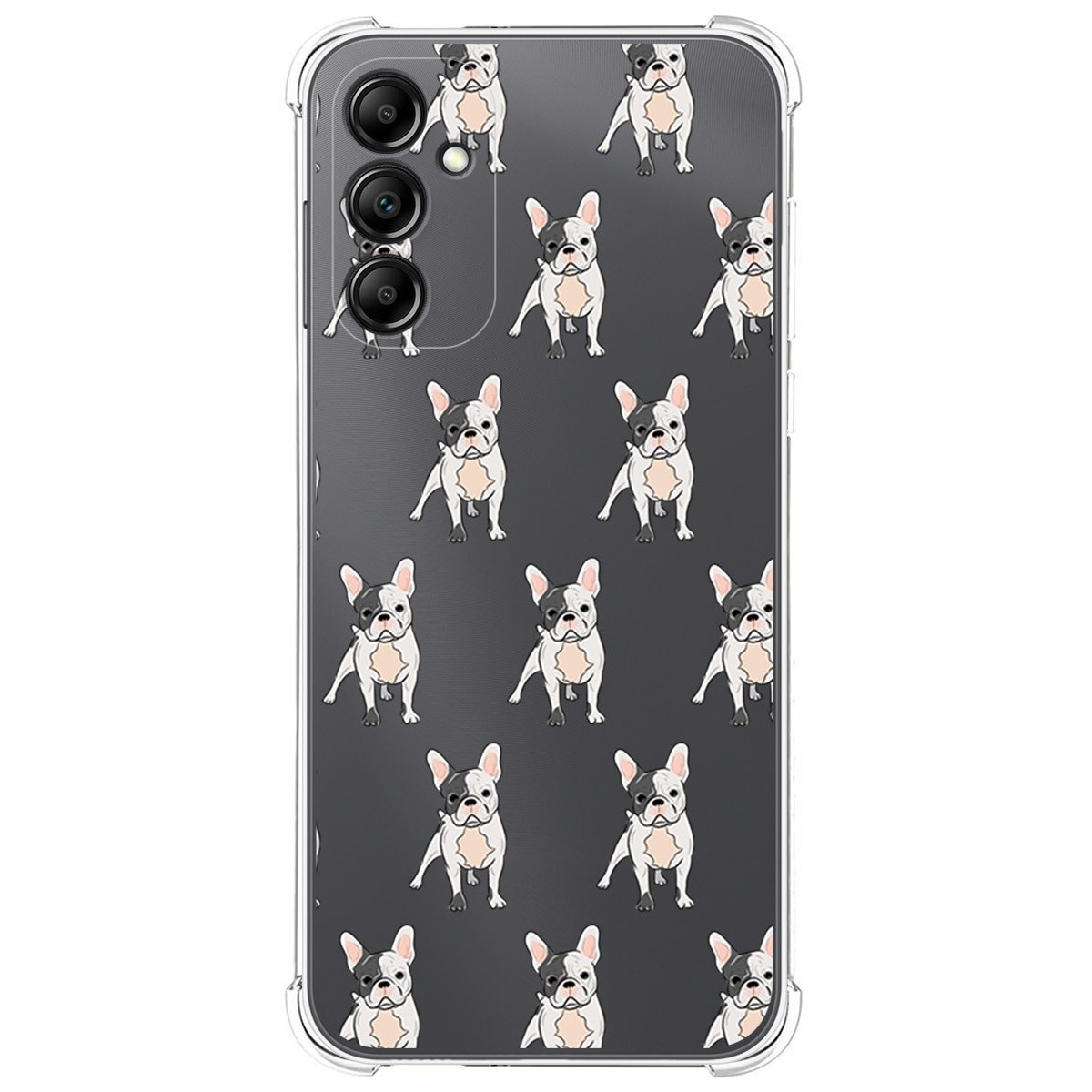 Funda Silicona Antigolpes para Samsung Galaxy A14 4G / 5G diseño Perros 12 Dibujos