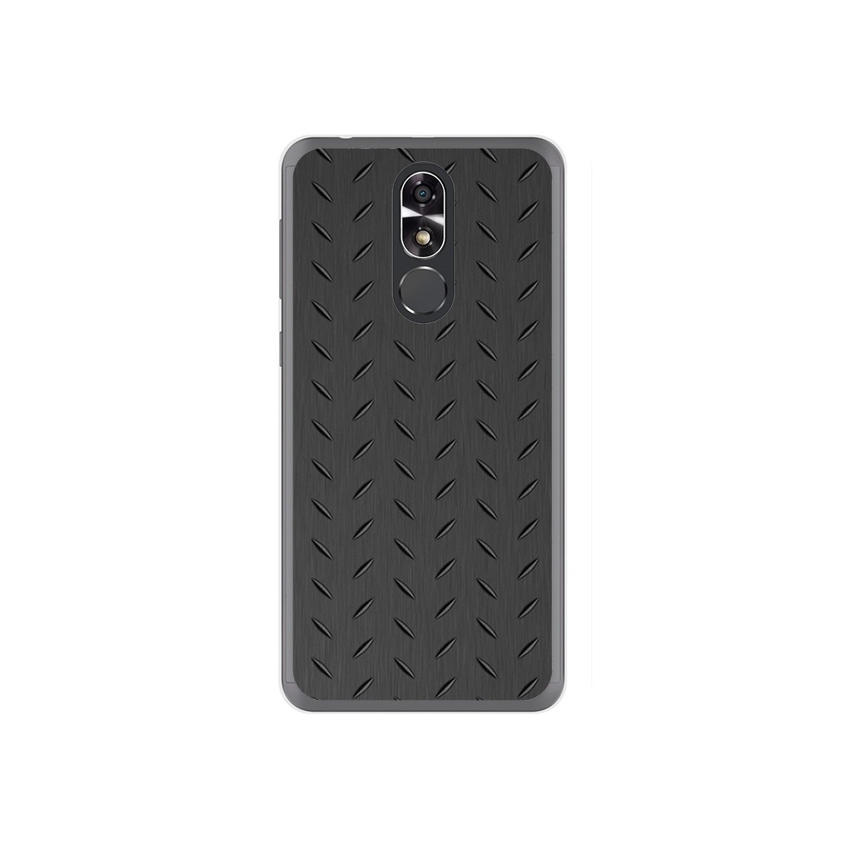 Funda Gel Tpu para Cubot R9 Diseño Metal Dibujos