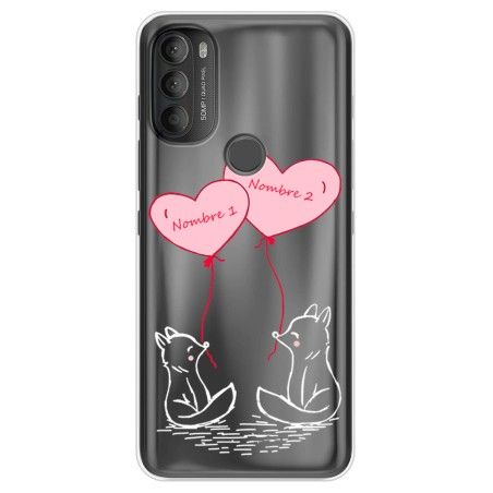 Funda Silicona diseño Fox con nombres