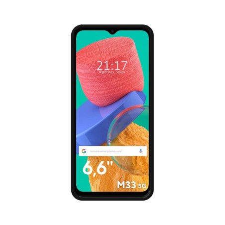 Funda Silicona Líquida Ultra Suave para Samsung Galaxy M33 5G color Negra