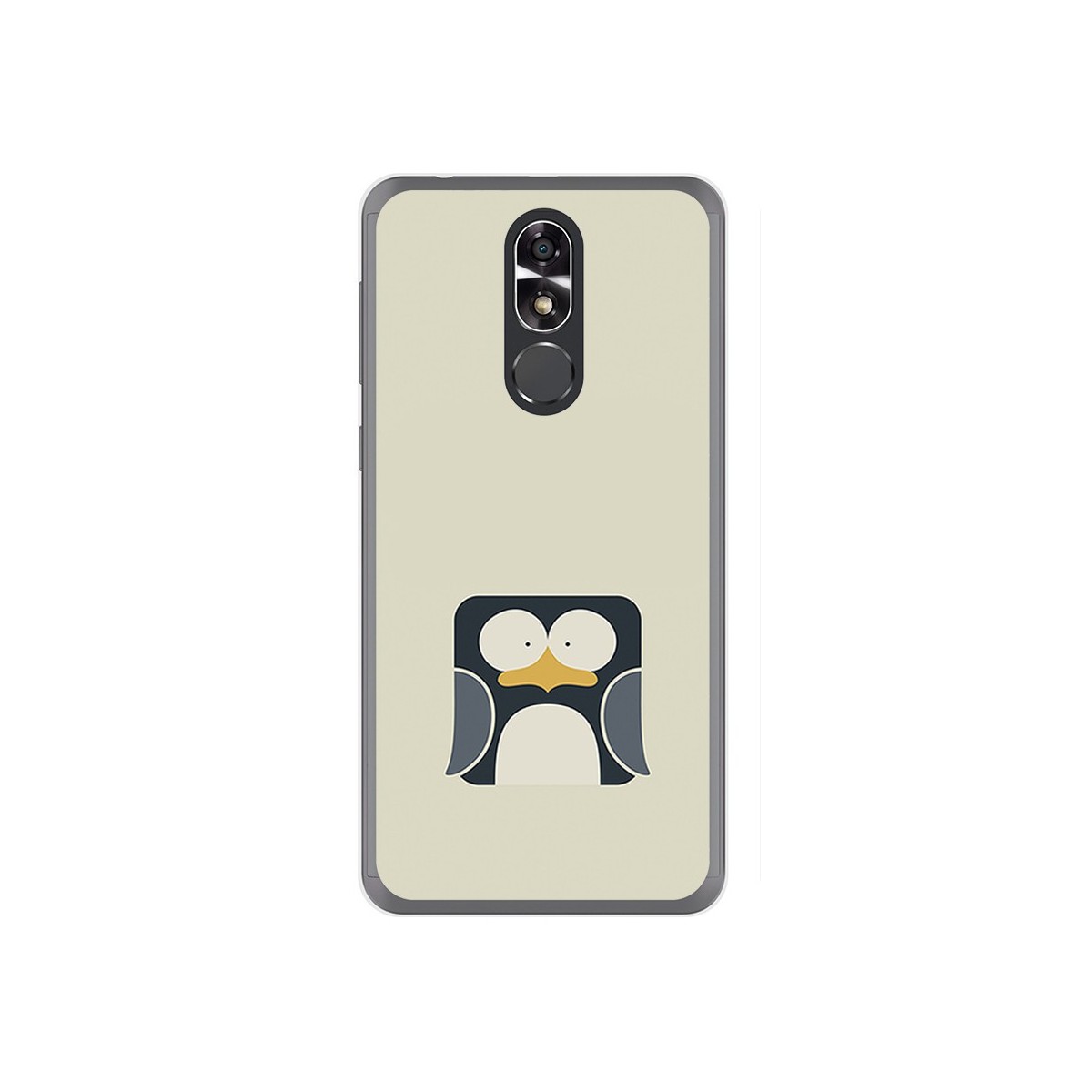 Funda Gel Tpu para Cubot R9 Diseño Pingüino Dibujos