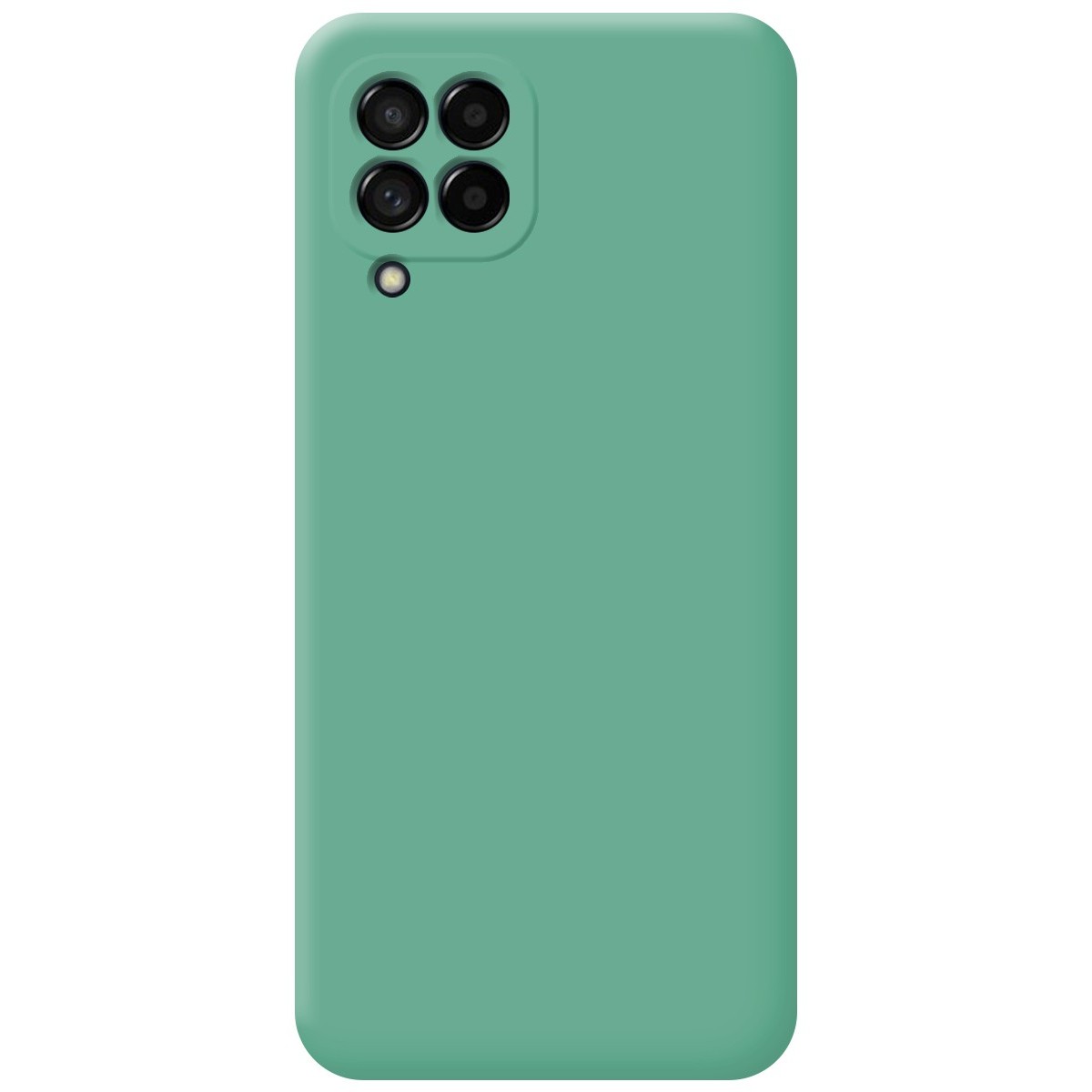 Funda Silicona Líquida Ultra Suave para Samsung Galaxy M33 5G color Verde