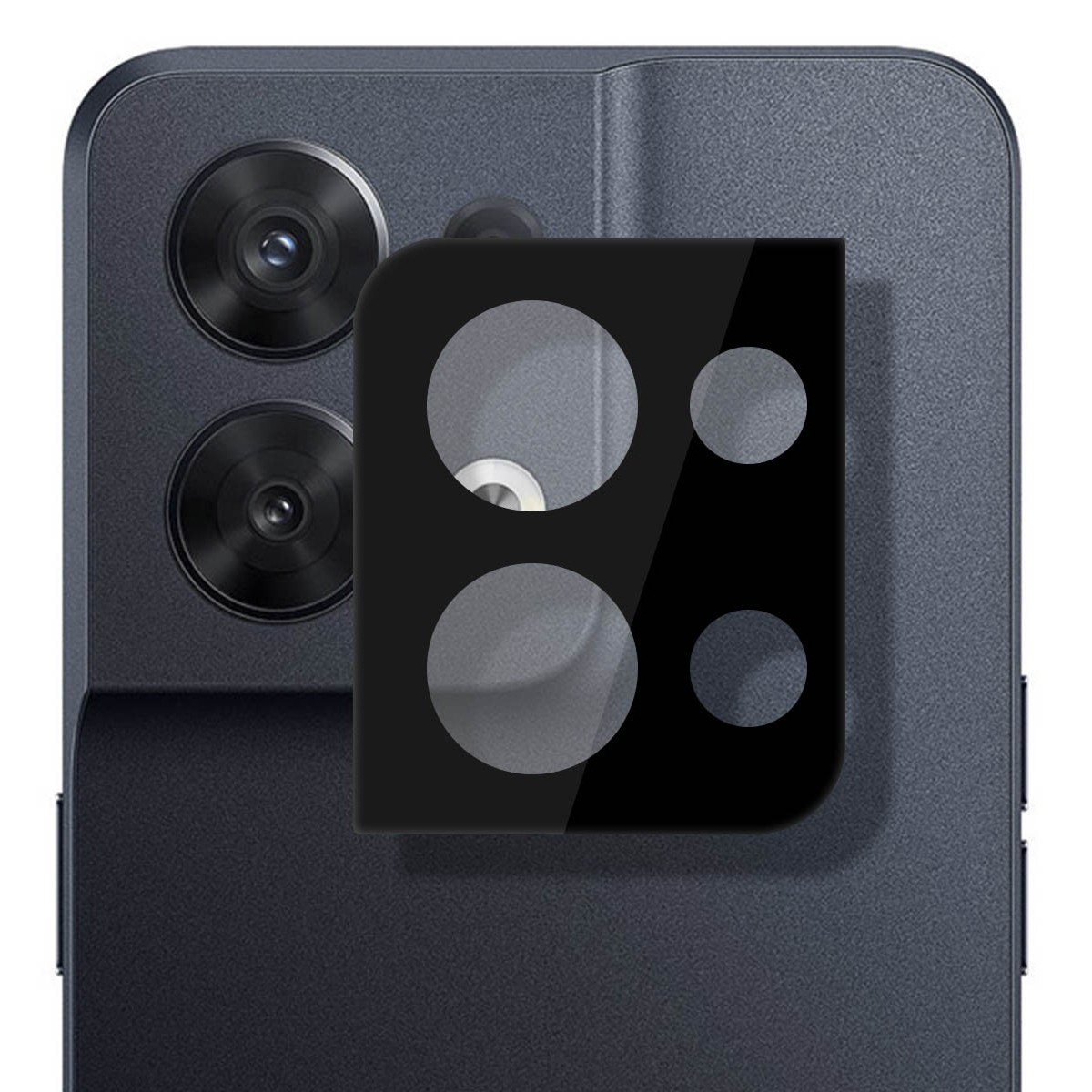 Protector Cristal Templado Cámara Trasera para Oppo Reno 8 5G Vidrio