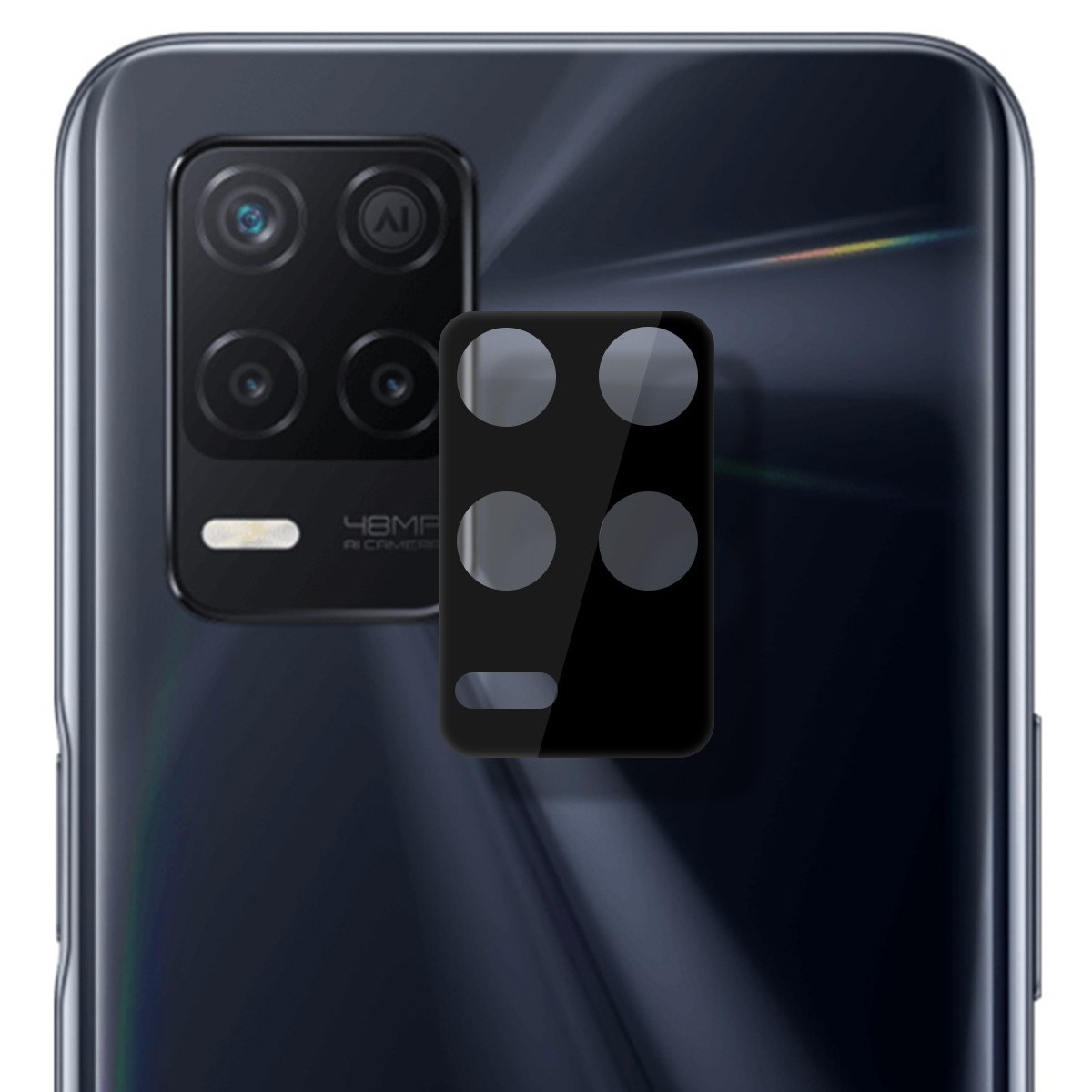 Protector Cristal Templado Cámara Trasera para Realme 8 5G / Narzo 30 5G Vidrio