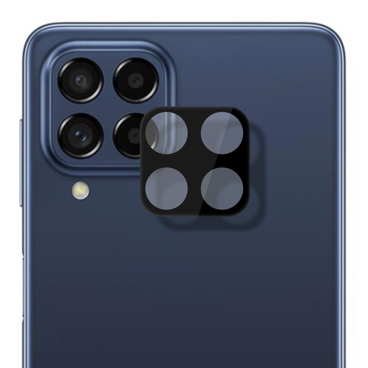 Protector Cristal Templado Cámara Trasera para Samsung Galaxy M53 5G Vidrio