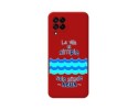 Funda Silicona Líquida Roja para Samsung Galaxy M33 5G diseño Agua Dibujos