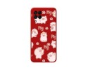 Funda Silicona Líquida Roja para Samsung Galaxy M33 5G diseño Cerdos Dibujos
