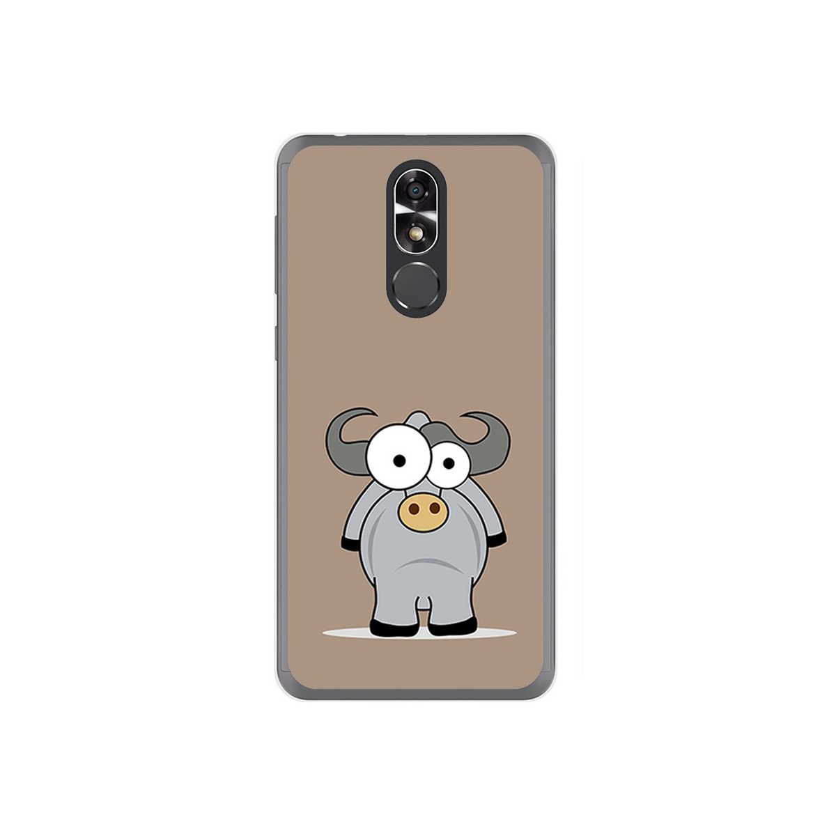 Funda Gel Tpu para Cubot R9 Diseño Toro Dibujos