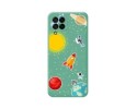 Funda Silicona Líquida Verde para Samsung Galaxy M33 5G diseño Espacio Dibujos