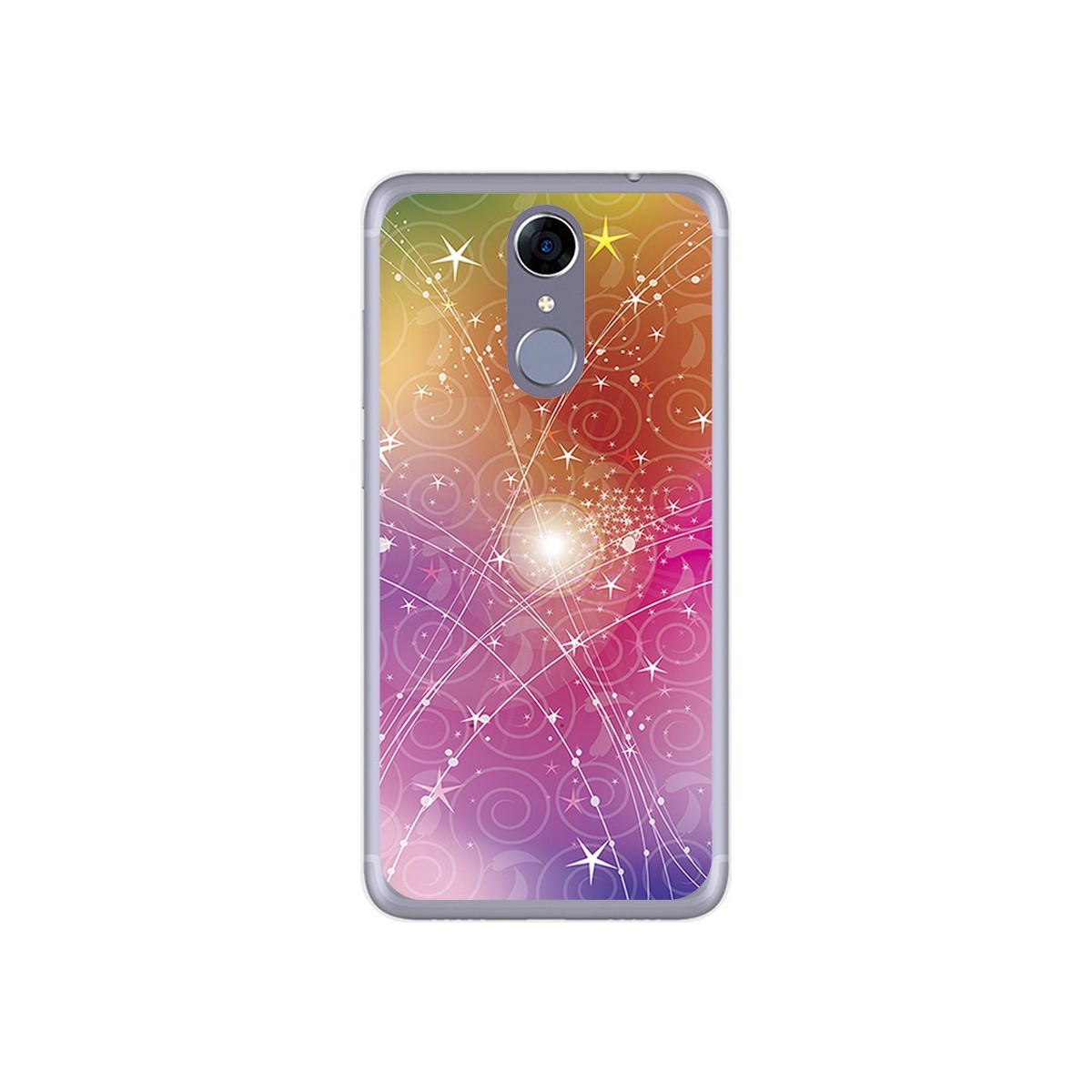 Funda Gel Tpu para Cubot Note Plus Diseño Abstracto Dibujos