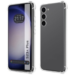 Funda Silicona Antigolpes Transparente para Samsung Galaxy S23+ Plus 5G