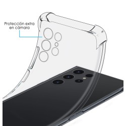 Funda Silicona Antigolpes Transparente para Samsung Galaxy S23 Ultra 5G 2