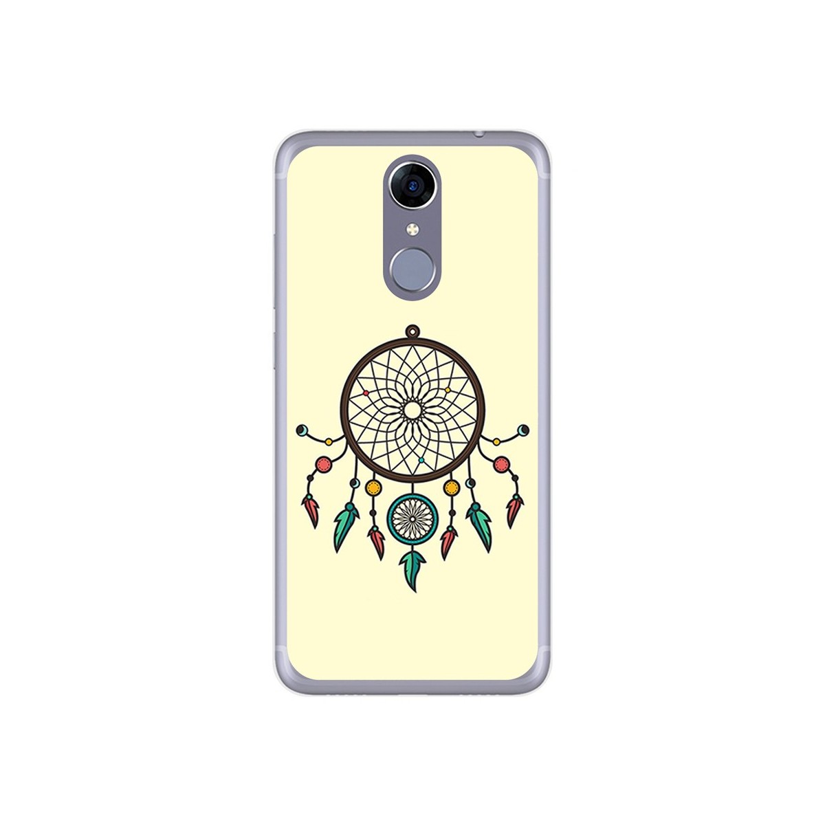 Funda Gel Tpu para Cubot Note Plus Diseño Atrapasueños Dibujos