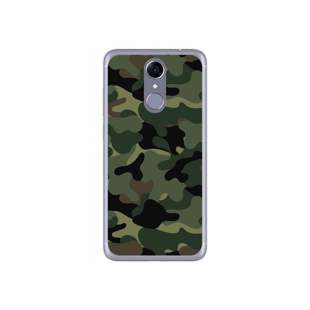 Funda Gel Tpu para Cubot Note Plus Diseño Camuflaje Dibujos