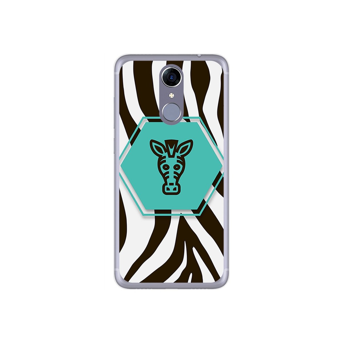 Funda Gel Tpu para Cubot Note Plus Diseño Cebra Dibujos