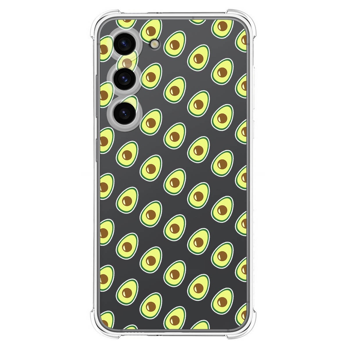 Funda Silicona Antigolpes para Samsung Galaxy S23 5G diseño Aguacate Dibujos